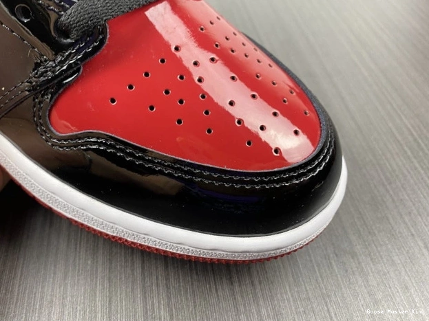 Bred Air 555088-063 High Patent Jordan OG 1 0629